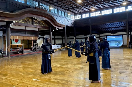 京都府剣道連盟 稽古納め 剣道 の写真